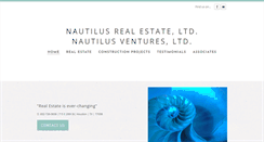 Desktop Screenshot of nautilusre.com